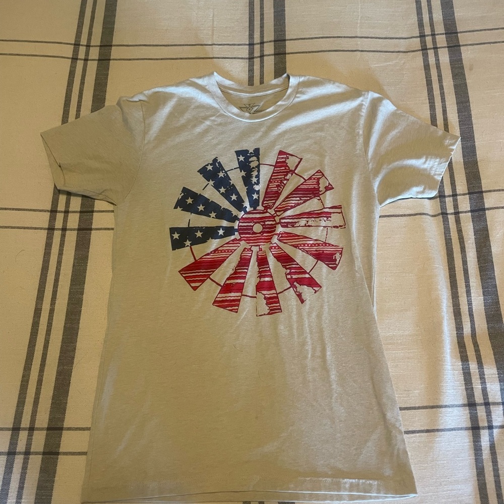 Crazy Train Patriotic Windmill Shirt